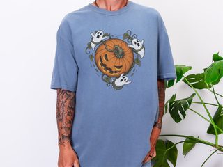Spooky Ghost Pumpkin Vines funny shirt - photo 8