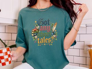 Gothic Lettering Stacked Books Quill funny shirt - photo 7