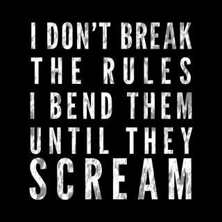 Rebellious Rule Bender Gym Humor T-Shirt – Bend Rules Until They Screa