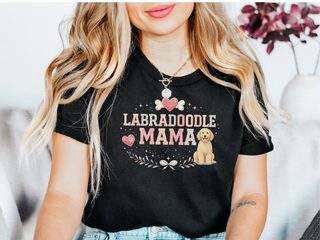 Labradoodle Mama doodle dog shirt - photo 1