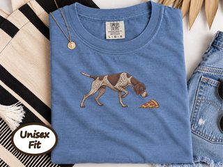 German Pointer Pizza Point doodle dog shirt - photo 5