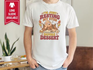 Resting My Eyes Before Dessert funny shirt - photo 1