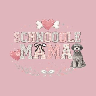 Comfort Colors Schnoodle Mama Dog Lover Pet Owner T-Shirt Gift