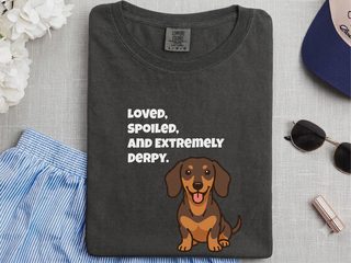 Derpy Dachshund doodle dog shirt - photo 3