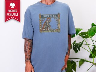 Medieval Knight Kneeling Before Snail funny shirt - photo 7