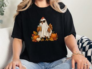 Ghost Chicken Iced Coffee funny shirt - photo 1