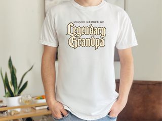 League Member Of Legendary Grandpa funny shirt - photo 1