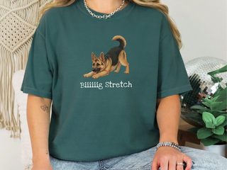 German Shepherd Big Stretch doodle dog shirt - photo 6