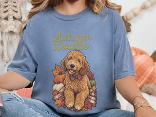 Autumn Doodle doodle dog shirt - photo 4