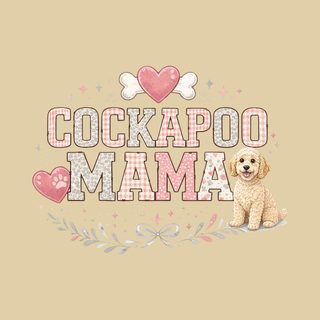 Comfort Colors Cockapoo Mama Dog Lover Cute Pet Owner Gift Tee