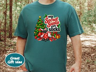 My Secret Santa Gift Sucks funny shirt - photo 7
