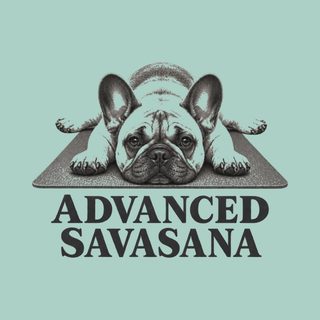 French Bulldog Sweatshirt Advanced Savasana Funny Frenchie Shirt