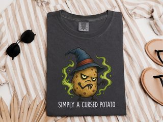 Cursed Potato Wizard Character funny shirt - photo 5