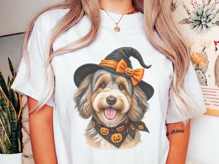 Aussiedoodle Halloween Witch Hat - photo 1