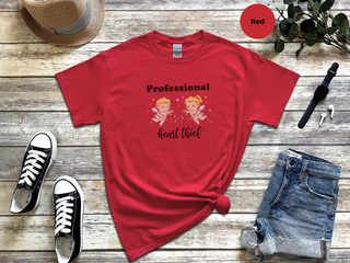 Professional Heart Thief funny shirt - photo 5