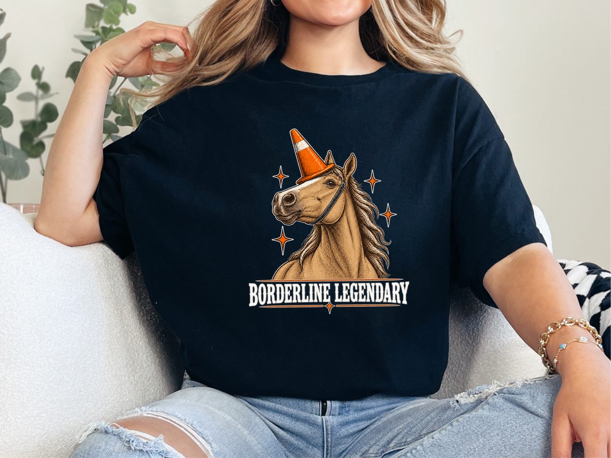 Traffic Cone Horse Unicorn Funny Horse Sweatshirt Graphic Shirt