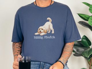 Schnoodle Big Stretch doodle dog shirt - photo 8