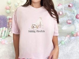 Maltipoo Play Bow doodle dog shirt - photo 4