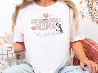 Sheepadoodle Mama doodle dog shirt - photo 8