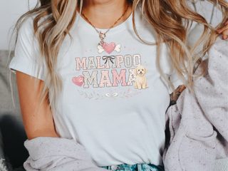 Maltipoo Mama doodle dog shirt - photo 1
