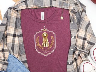 Cockapoo Royal Crest doodle dog shirt - photo 5