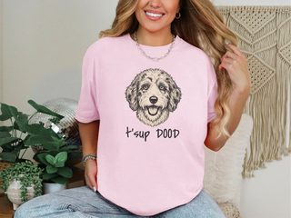 Aussiedoodle Tsup Dood doodle dog shirt - photo 4