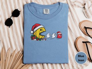 Christmas Ghost Chase funny shirt - photo 3