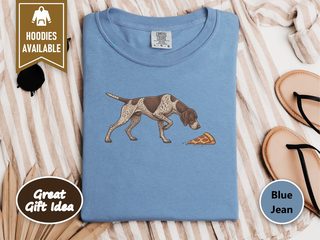 German Pointer Pizza Point doodle dog shirt - photo 6
