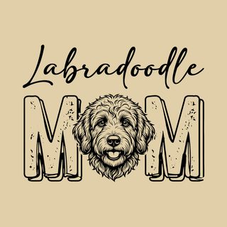 Comfort Colors Labradoodle Mom T-Shirt, Ideal Gift for Dog Lovers