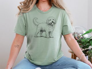 Golden Doodle Sketch - photo 5