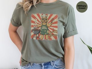 Golden Doodle Grill Master BBQ funny shirt - photo 8