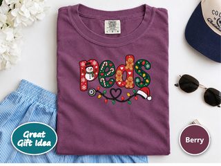 Christmas Peds Nurse Stethoscope funny shirt - photo 8