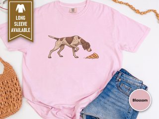 German Pointer Pizza Point doodle dog shirt - photo 3