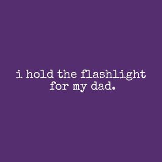 Generational DIY Wisdom: Father Son Flashlight Holder T-Shirt