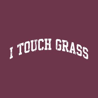 I Touch Grass Shirt Comfort Colors Funny Gamer T-Shirt Meme Tee