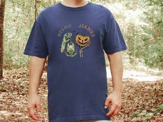 Zombie Lantern Pumpkin Heebie Jeebies funny shirt - photo 9