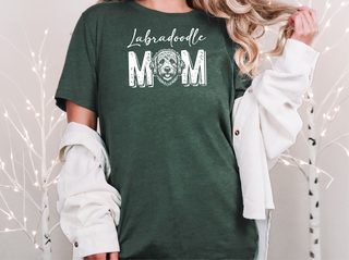 Labradoodle Mom doodle dog shirt - photo 4