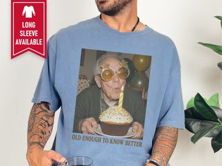 Senior Birthday Cupcake Star Glasses funny shirt - photo 4