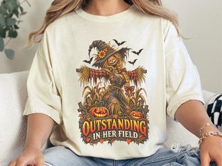 Scarecrow Outstanding In Her Field funny shirt - photo 8