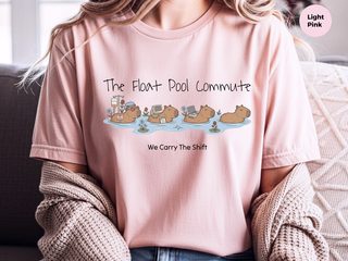 The Float Pool Commute funny shirt - photo 7