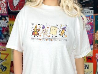 Cute Halloween School Supplies Parade funny shirt - photo 3