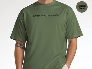 Future Camping Spouse funny shirt - photo 8
