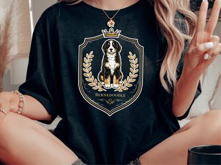 Bernedoodle Royal Crest doodle dog shirt - photo 1