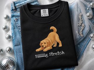 Golden Retriever Big Stretch doodle dog shirt - photo 2
