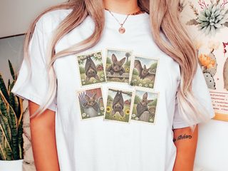 Cute Country Bat Postage Stamps funny shirt - photo 1