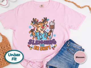 Reindeer Nurse Sleighing Er Shift funny shirt - photo 7