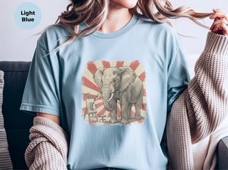 Elephant Painting Mouse funny shirt - photo 7