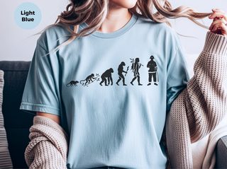 Evolution Of A Firefighter funny shirt - photo 6
