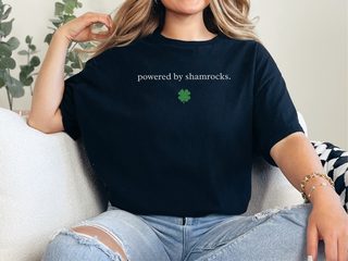 Powered By Shamrocks funny shirt - photo 2
