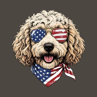 Patriotic Maltipoo Usa Flag Shirt Comfort Colors 4th of July Pet